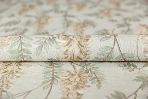 Обои виниловые Kerama Marazzi Эдем мотив, зелёный, KM5803