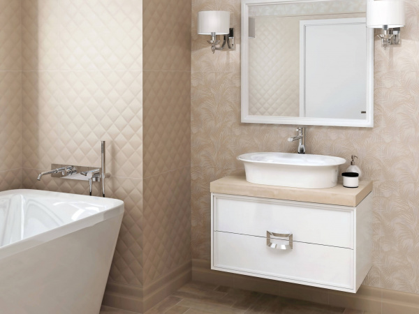 ПЛИТКА керамическая Kerama Marazzi Тропикаль декорированный беж 30х60 11135R