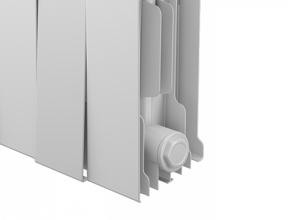 Радиатор биметаллический Royal Thermo PianoForte 200 /Bianco Traffico - 12 секций, белый, RTPBT20012