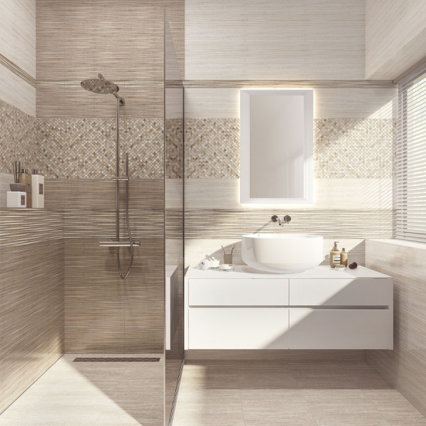 Керамическая плитка настенная Alma Ceramica Лоренс / Lorens 243*494, TWU09LRS40R