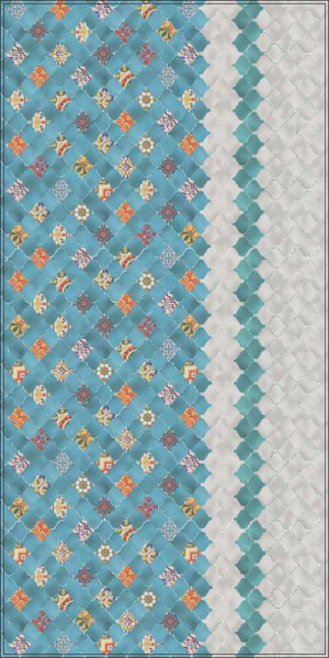 Плитка керамическая Kerama Marazzi Арабески Майолика голубой 26x30, 65005