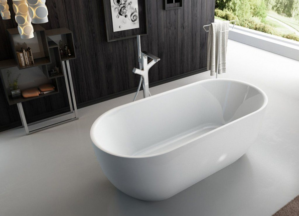 Ванна акриловая BelBagno 170*80 см, белая, BB70-1700-800