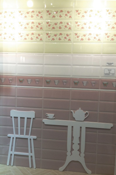 Плитка Kerama Marazzi Веджвуд 15х40 белый грань 15037
