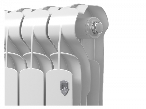 Радиатор алюминиевый Royal Thermo Indigo 500 2.0 - 4 секции, белый, RTI250004