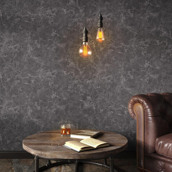 Обои виниловые Kerama Marazzi Мармарос мотив, серый, KM5702