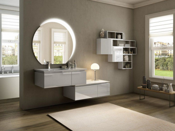 Подвесной шкафчик Cezares AVRIL 100х45х32, 54405 Rovere scuro Soft