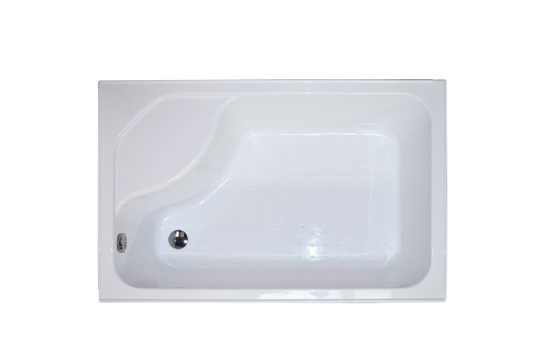 Душевая кабина Royal Bath 120х80х200, прозрачное стекло, белый профиль,  левый, RB 8120ВP-T-L