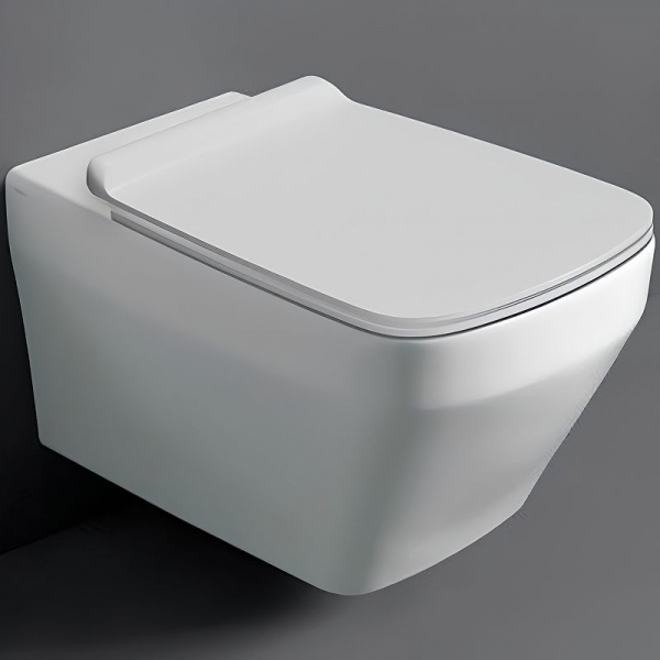 Сиденье Simas Baden Baden, белый, петли хром, микролифт, BB004bi/cr