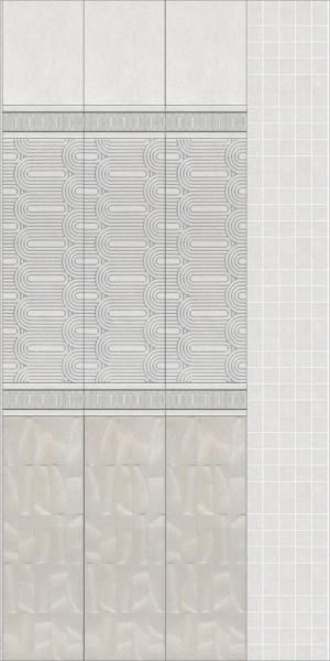 Декор Kerama Marazzi Милан Безана бежевый 25x75x9, OP\C201\12138R