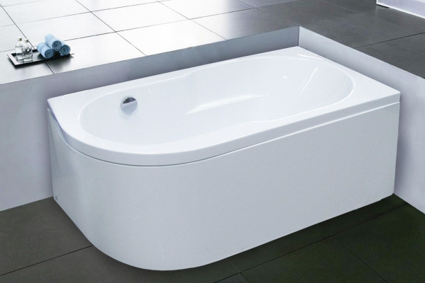 Ванна акриловая Royal Bath AZUR  160х80х60 см, белый, правая, RB614202R