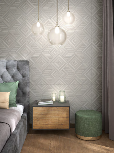 Керамическая плитка настенная Kerama Marazzi Милан Ламбро бежевый структура 40x120, 14033R