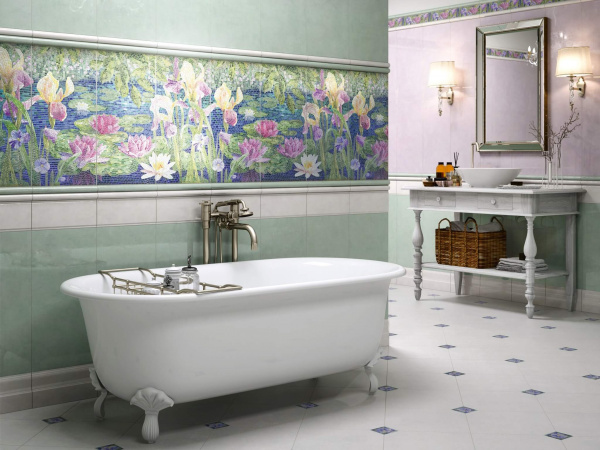 Бордюр Kerama Marazzi 30х7,2 Сад Моне HGD\A95\11000RL