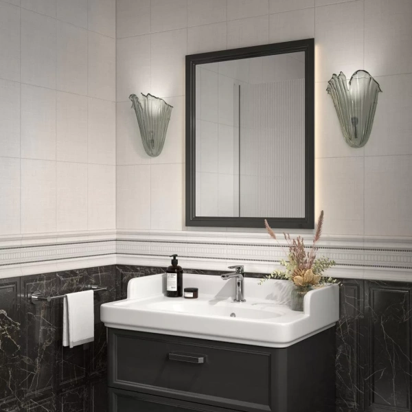 Керамическая плитка настенная Kerama Marazzi Спинелли серый светлый мат 20x30x0,69, 8373