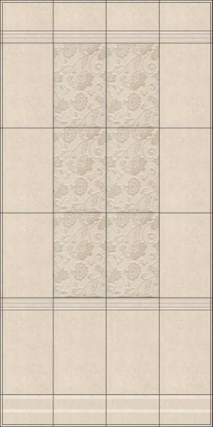 Плитка керамическая настенная Kerama Marazzi Сады Сабатини серый структура 25x40, 6393
