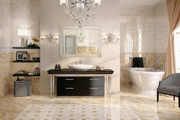 Керамогранит Atlas Concorde Supernova Onyx Pure White 45х45х0,9
