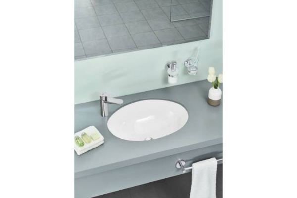 Раковина встраиваемая Grohe Bau Ceramic Universal 55 см, альпин/белый, 39423000