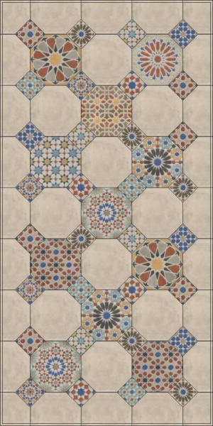 Плитка керамическая напольная Kerama Marazzi Паласио 24x24, VT\A55\SG2432