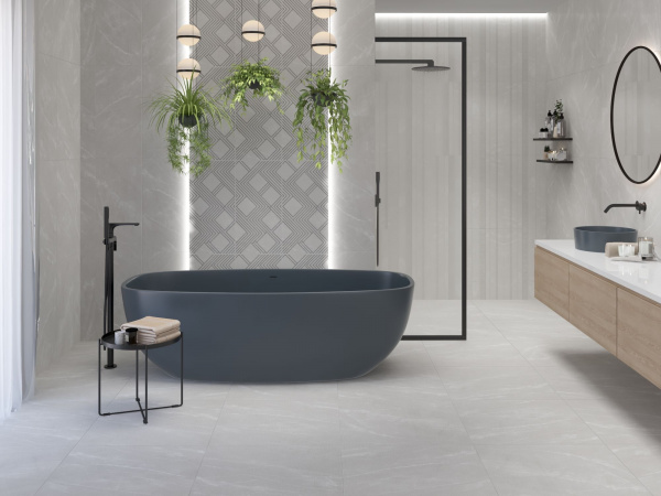 Керамогранит Azori R 60*60 HYGGE LIGHT 1с, 848213101