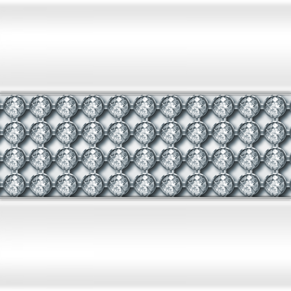 Торцевая панель Radomir с горизонтальной декоративной вставкой Swarovski, 1-31-0-1-0-025