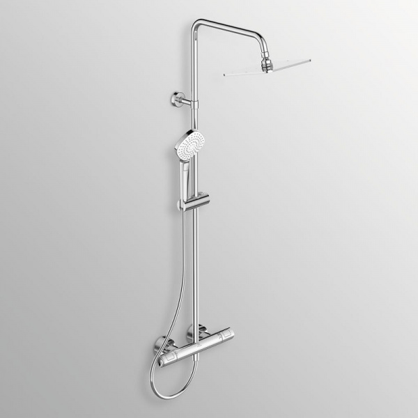 Душевая система Ideal Standard Ceratherm T100, в комплекте с термостатическим смесителем для душа, х