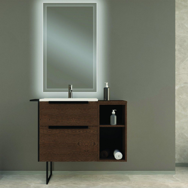 Тумба для раковины Cezares URBAN 60 60x46x62, 55156 Spatolato bianco