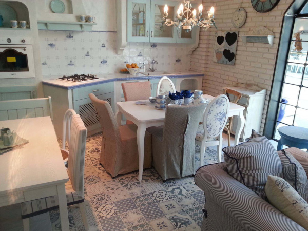 Керамическая плитка напольная Mainzu Antiqua Pav  Milano Blue 20х20