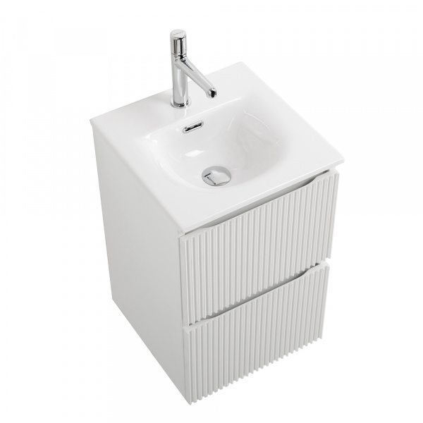 Тумба под раковину BelBagno UNO-MINI-400-2C-SO-BO, Bianco Opaco